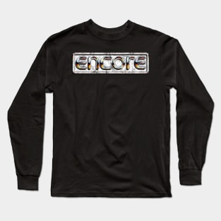 Retro Video Games Encore Logo Vintage Long Sleeve T-Shirt